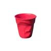 マグカップ魅力的な実用的な耐熱性コーヒーカップポータブル贈り物のために創造的な不規則な形の水を飲む