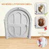 Cat Carriers Dogflapdoor Catdoor Wall Mount Catflapdoor öppnar husdjursportens dörrhund för B03E O1U0