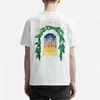 2024 Summer Moroccan style Gate of Fantasy pattern printed T-shirt mens and womens street casual short-sleeved T-shirt 240411