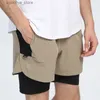 Fiets shorts mannen sport shorts zomer sportkleding strand joggen casual korte broek training basketbal kleding gym fitness hardloop shorts 263 l48