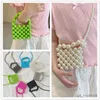 Handväskor Fashion Beading Childrens Handväskor Candy Color Baby Girls Shoulder Bag Princess Accessories Crossbody Bag Mini Coin Purse