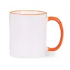 Mugs Cup Printing Ceramic Diy Heat Transfer Coating Po Mug Advertising Water