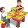 F62d Sand Water Water Water Garden Sandbox Sand Box Play Table Kids Summer plage