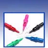 20st Original Ballpoint Tattoo Catron Needles flera färger Enskilda förpackningstatuering Pen Grip Cartridge Supplies Artist