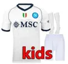 23 24 24 Koszulki piłkarskie Maglia 2023 2024 Bramkarz Zieliński Anguissa Olivera Kvaratskhelia Football Shirt Osimhen Lozano SSc Fani Kids piłkarski Practake Prezent Prezent