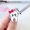 Dcarzz Creative Medical Dental Yeb Girl Emamel Brooch Pin