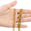 New Gold Silver Miami Cuban Link Chain Mens Necklaces Hip Hop Gold Chain Necklaces Jewelry