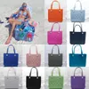 Bolsa de diseñador Bolsa de goma Bolso Bolso de lujo Gran capacidad Inyección de bolso de compras Bolso de playa Moldeado Baqueta de cesta Bag Pelato de vacaciones Operación de vacaciones