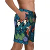 Мужские шорты 2024 3D Koi Pattern Board Summer Fashion Classic Short Bants Males Runge Surf Комфорта на заказ плавания
