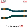 Samsung S20 S21 S22 S23 Plus Ultra FE 4G 5GシグナルアンテナメインボードコネクタLCDマザーボードフレックスケーブルの新しい