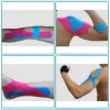 Safety 6 Roll/lot 5 cm*5 m Camo Kinesiology Tape Cotton Self Adhesive boob Tape Sport Waterproof Elastic Bandage muscle fixer tape flex