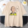 T-shirt femminile Anime One Punch Hero Saitama Oppi Women T-shirt 2023 Nuova estate Plus Size Shirt a maniche corte Trota di alta qualità Teesl2403