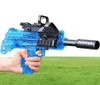 Uzi Blaster Manual Soft Bullet Subsachine Plastic Gun Toy avec des balles pour enfants Adults Boys Outdoor Games PropS5026037