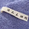 Toalhas de toalha Toalhas de cor sólida Conjunto de chuveiro espesso macio em casa Spa Face para adultos servette asciugamano algodão recznik tecida