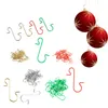 Hooks 50pcs/Los Weihnachtsbaumdekoration Haken Ornament S-förmige Weihnachts-Ball-Anhänger Hängenden Halter Home Party Supplies Jahr
