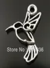 100pcs Antique Silber Hummingbird Vogelfliege Anhänger für Schmuck Erstellen Europäische Armbänder handgefertigtes Handwerksbehörde 4991120