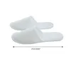 Slippers 20 Pairs Disposable Non Slip Closed Toe El Guest House Slipper For Men Women Home Wear-resistant