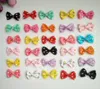 100pcslot 14inch Print Flower Hair Bows Clips Ribbon Barrettes Hair Pins for Baby Girls Toddlers Kids40215417326894