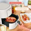 Fryers Bellissima frigorifero a 3 qt con tecnologia Turbocrisp, glassa bianca di Drew Barrymore