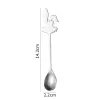 Stainless Steel Coffee Spoons Creative Rabbit Tea Spoon Mini Rabbit Spoon Kitchen Gadget Drinking Tool Flatware Tableware