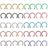 Nose Rings Studs Fashion Stainless Steel Horseshoe Fake Ring C Clip Lip Piercing Stud Hoop For Women Men Barbell Drop Delivery Je J Otjwf