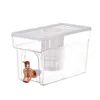 Waterflessen 3L koelkast drink dispenser met spigot koude emmer grote capaciteit koelkast drankje voor een buitenpicknickfeestje