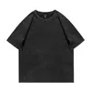 Benutzerdefinierte geprägte gewaschene Anzug Sommer Männer Outfit zweiteilige Shorts Tshirt Street Casual 2 Hosen T -Shirt Herren Sets