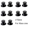 10Pcs Replacement Analog Joystick Repair Part Thumbstick Thumb Stick for Xbox One Controller Gamepad Mushroom Replace New Black