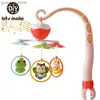 Mobiles# Baby Crib Mobile Rattle Toy por 0-12 meses Girando infantil Musical 360 graus BELHE CAMENTO EDUCACIONAL PARA RECONBUNCIDO Y240412