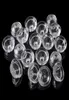 smoking Pipes one nine holes Thick Glass Bowl Replacement Bowls For Silicone Pipe Silicon Hand Smoke Water bong5263977
