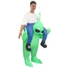 Halloween Inflatable Alien Costume Halloween Blow Up Costumes for Adult Cosplay