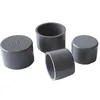 1pc i.d 20/25/32/40/50/63 mm PVC Gray Pipe Capup