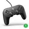 Gamepads 8bitdo Pro 2 Wired Gamepad für Xbox Series S Xbox Series X für Xbox One Windows 10 Audio Jack Vibration Game Controller Griff