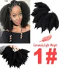 8039039 virkning Marley flätor svart hår mjukt afro syntetiskt flätande hårförlängningar hög temperaturfiber för kvinnor9537867