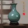 Vase Jingdezhen手作りセラミック花瓶クリエイティブビンテージ装飾品ホームデコレーションクラフト