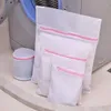 Sac à linge Mesh lavage polyester avec fermeture de machine à laver à la glissière