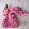 マタニティドレスオフショルダーマタニティドレス写真ロングスカート妊婦クリスマスドレス写真小道具24412