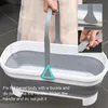 Collapsible Bucket Portable Rectangular Folding Bucket With Sturdy Handle Folding Storage Bucket Mop Bucket Handy Baskets Tools