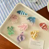 Ocean Series Cute Fish Clown Fish Conch Hairclip Starfin Dolphin Hairpin Girl Clip Side Clip Accessori per capelli per donne