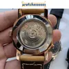 Luxe heren Watch Designer topkwaliteit automatisch horloge p.900 Automatisch horloge topkloon 44 mm zeemeeuw zand wijzerplaat roestvrijstalen kast lederen band