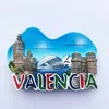 Spanien kylskåp klistermärken Barcelona Madrid Malaga Tenerife turist souvenir kylskåp magneter födelsedagspresent heminredning