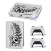 Aufkleber GameGenixx PS5 Digital Edition Skin Sticker Cool Design Protective Vinyl Wrap Abdeckung Full Set für PS5 -Konsole und 2 Controller