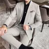 Blazer Mens Leisure Piece Youth Fashion One Business Besity Best Suit