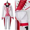 Costumi anime Anime Lucifero Cosplay Morning Star Costume Wigs Men Abito uniforme Giacca pantaloni Cappello Halloween Outfit della festa di compleanno 240411