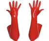 Mittens Shiny Wet Look Long Sexy Latex Gloves for Women BDSM Sex Extoic Night Club Gothic Fetish Wear Clothing M XL Black Red 22088442872