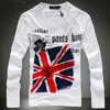 Men's Hoodies Sweatshirts A moral mens T-shirt set with a V-neck pure cotton spandex and white T-shirt for men in the Spring and Autumn period C240412