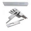 2pcs Upper/Lower Knife 201121A / 202295 Blade for Juki MO-6800 Pegasus Overlock Sewing Machine 700-3,700-4 Siruba 737,747,757