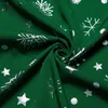 Chemises de Noël masculines à manches longues Red Black Green Novelty Party Clothing Clothing et chemisier avec motif de flocon de neige