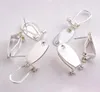 Taidian silver nagel örhänge för kvinnor beadswork örhänge smycken hittar att göra 50 stycken/lot14192388