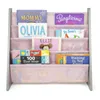 Humble Crew Sophie Kids Bookcase with 4 Shelves Book Organizer, Pink